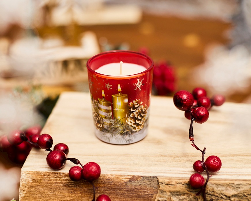 Christmas gift Perfumed candle Cinnamon-scented candles Selezione Zanolli