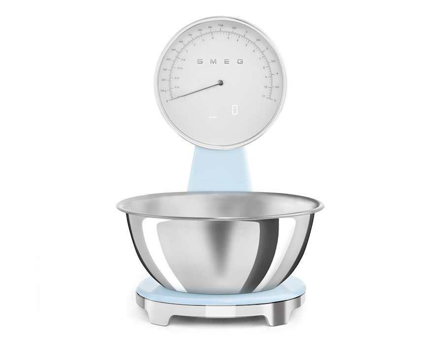 Bilancia da cucina 50's Style Azzurro Smeg