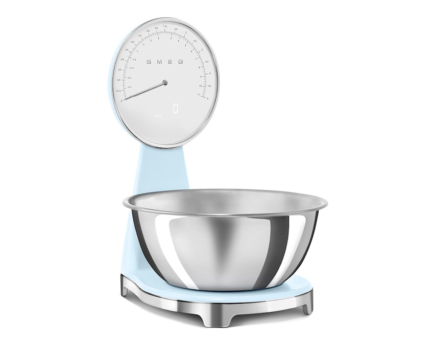 Bilancia da cucina 50's Style Azzurro Smeg