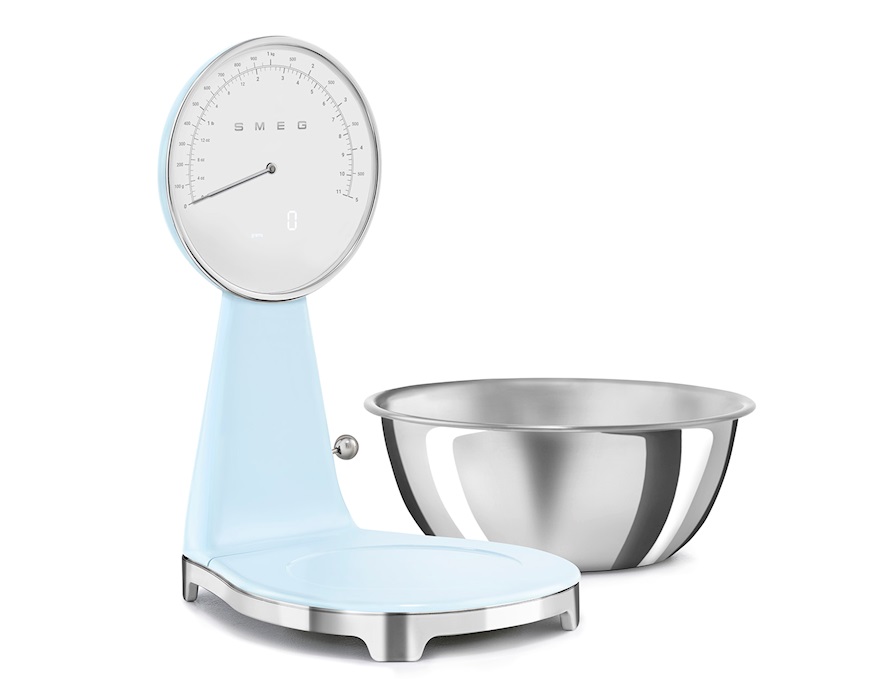 Bilancia da cucina 50's Style Azzurro Smeg