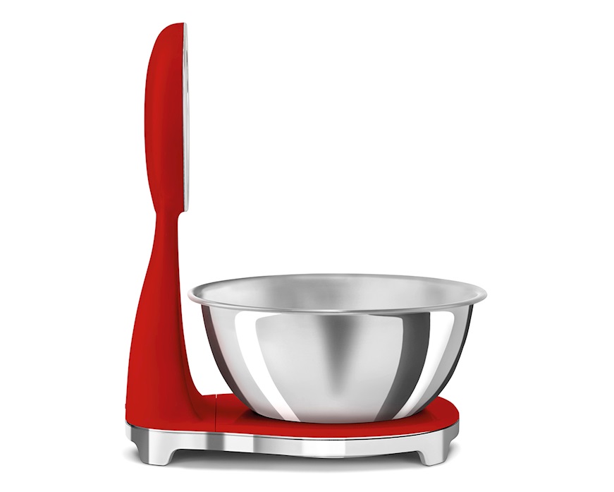 Bilancia da cucina 50's Style Rosso Smeg