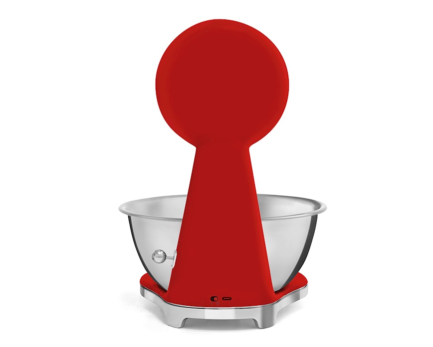 Bilancia da cucina 50's Style Rosso Smeg