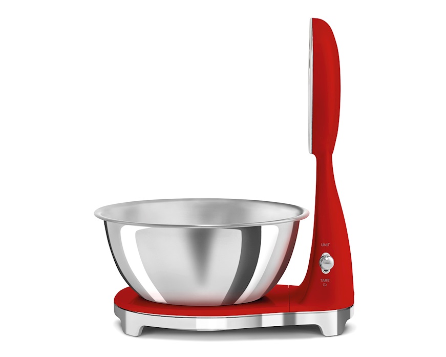 Bilancia da cucina 50's Style Rosso Smeg