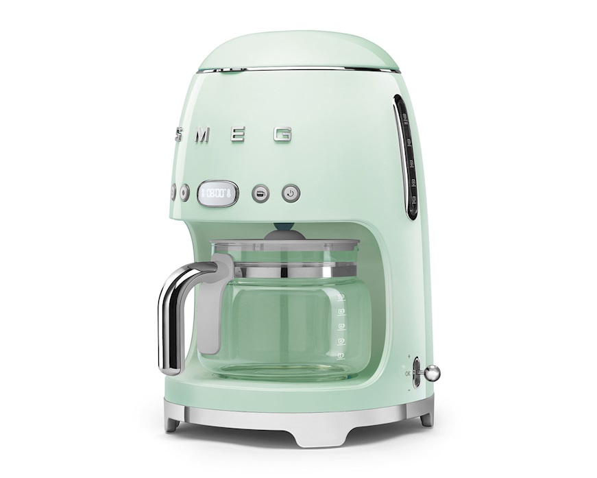 Coffee machine pastel green Smeg