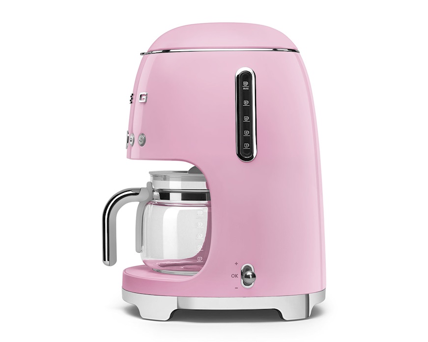 Coffee machine pink Smeg