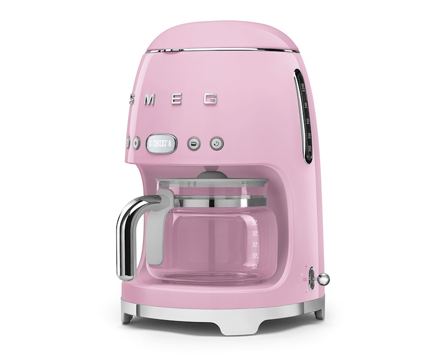 Coffee machine pink Smeg