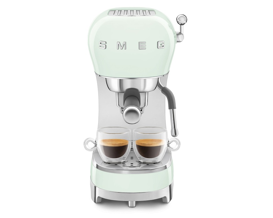 Coffee machine pastel green Smeg