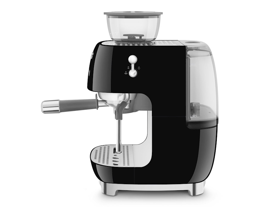 Macchina da caffè Manuale con macina caffè Nero Smeg