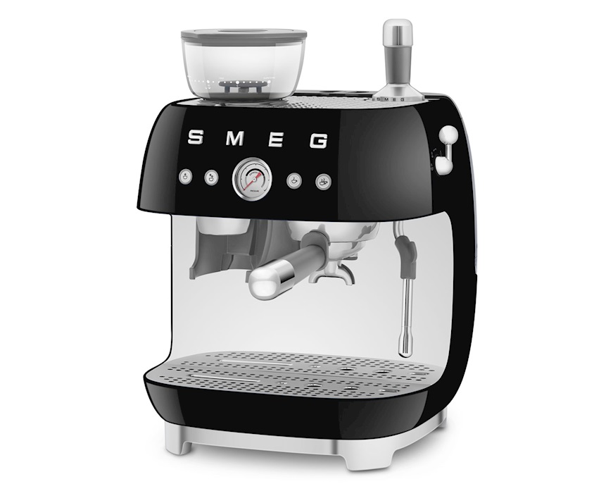 Macchina da caffè Manuale con macina caffè Nero Smeg