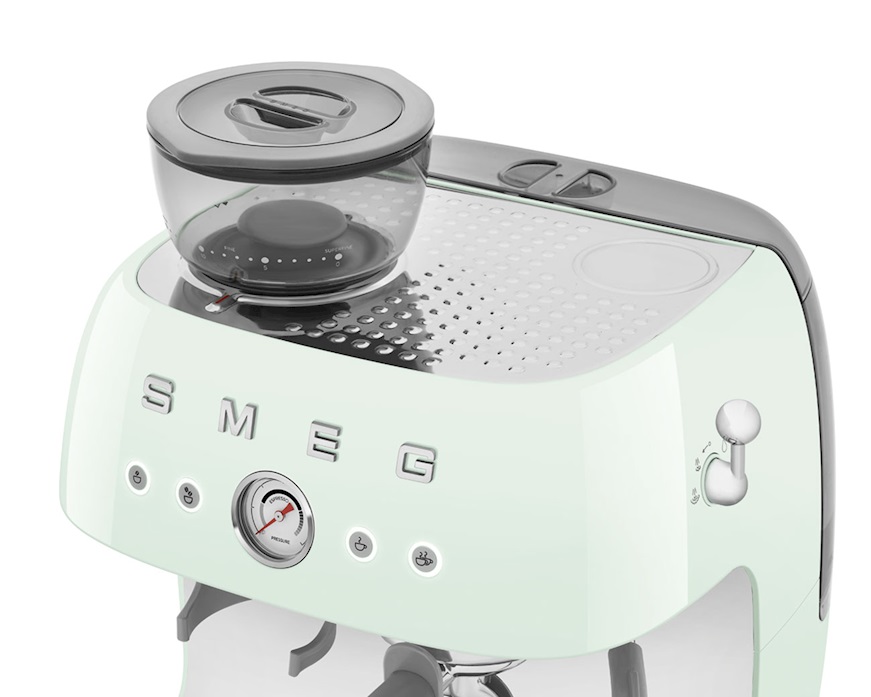 Coffee machine pastel green Smeg