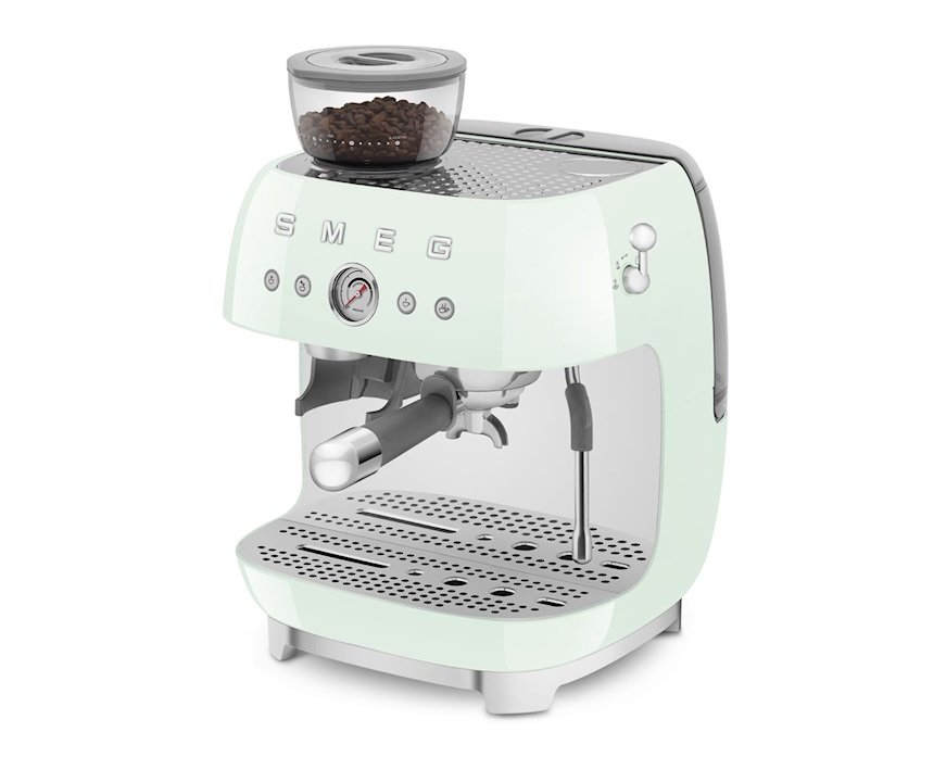 Coffee machine pastel green Smeg