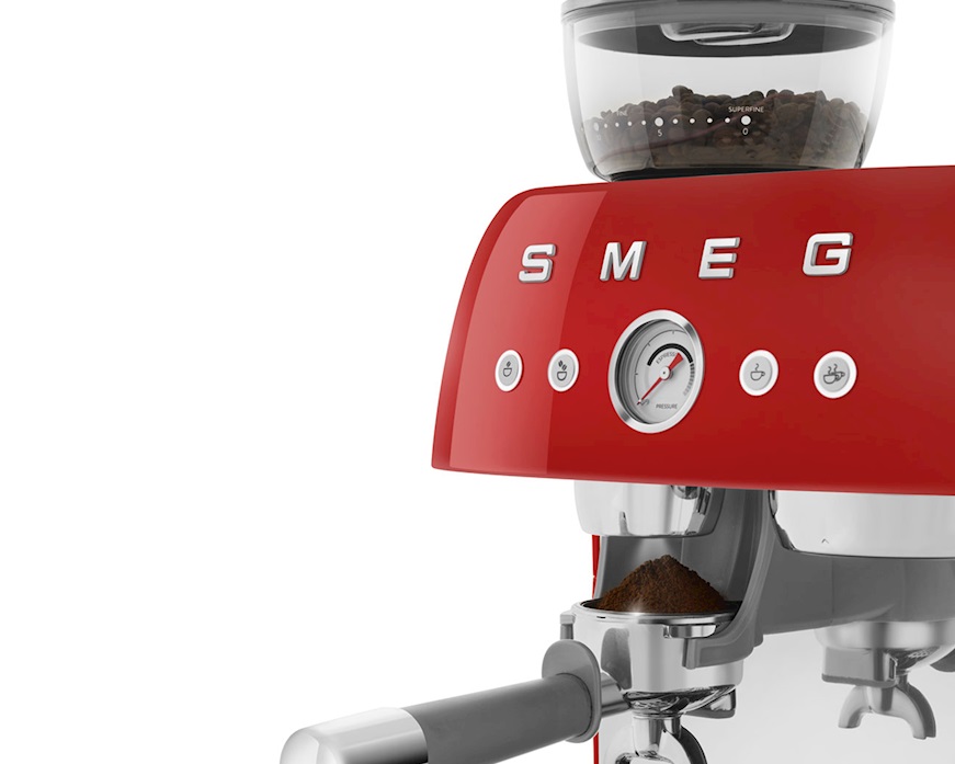 Coffee machine red Smeg