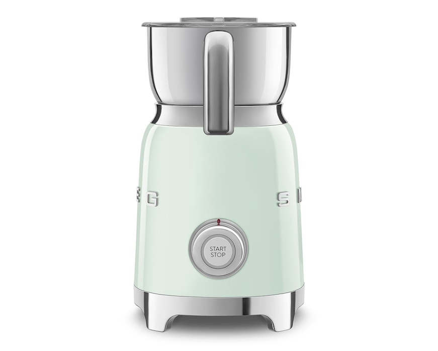 Milk frother pastel green Smeg