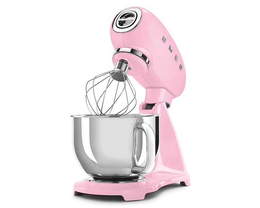 Impastatrice Full Color Rosa Smeg