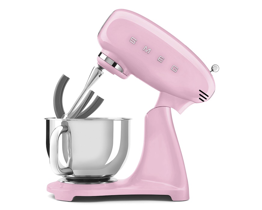 Impastatrice Full Color Rosa Smeg