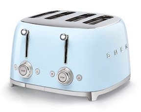 Toaster 4 slices blue Smeg