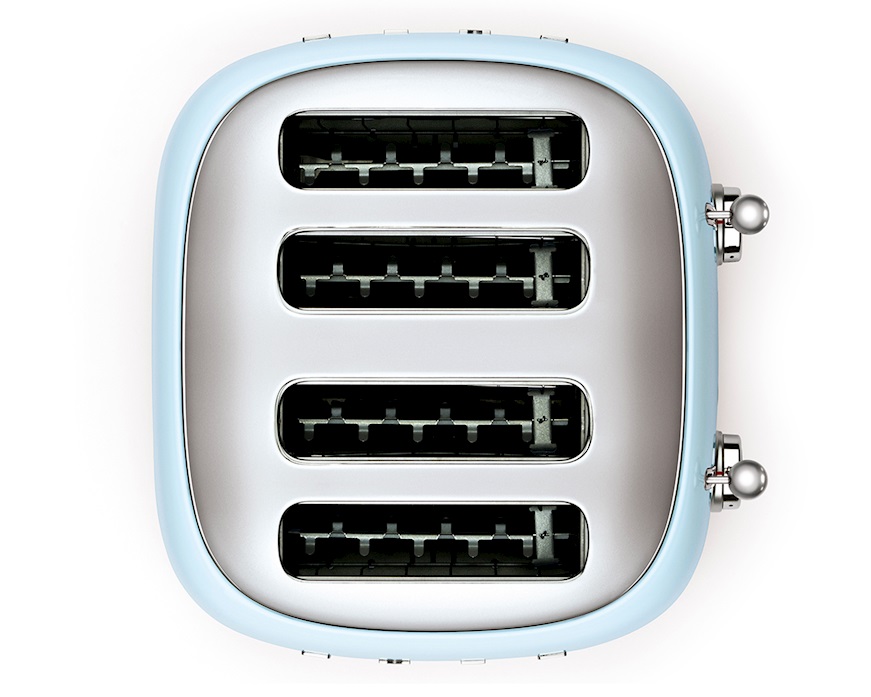 Toaster 4 slices blue Smeg