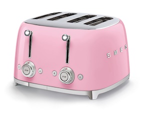 Tostapane 4 fette Rosa Smeg