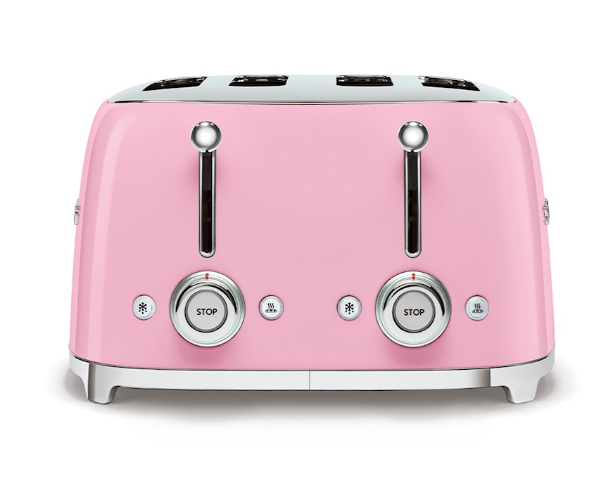 Tostapane 4 fette Rosa Smeg