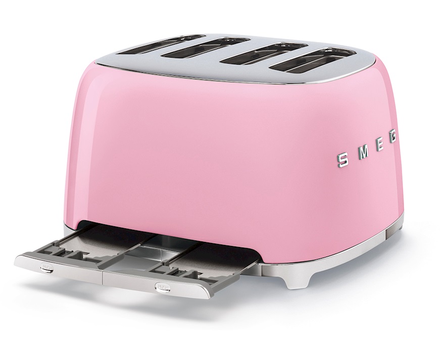 Tostapane 4 fette Rosa Smeg
