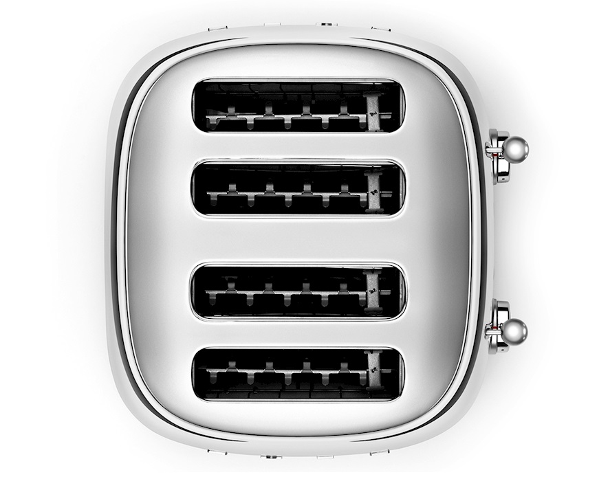 Tostapane 4 fette Acciaio Inox Smeg