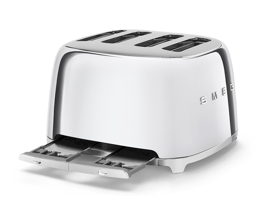 Tostapane 4 fette Acciaio Inox Smeg