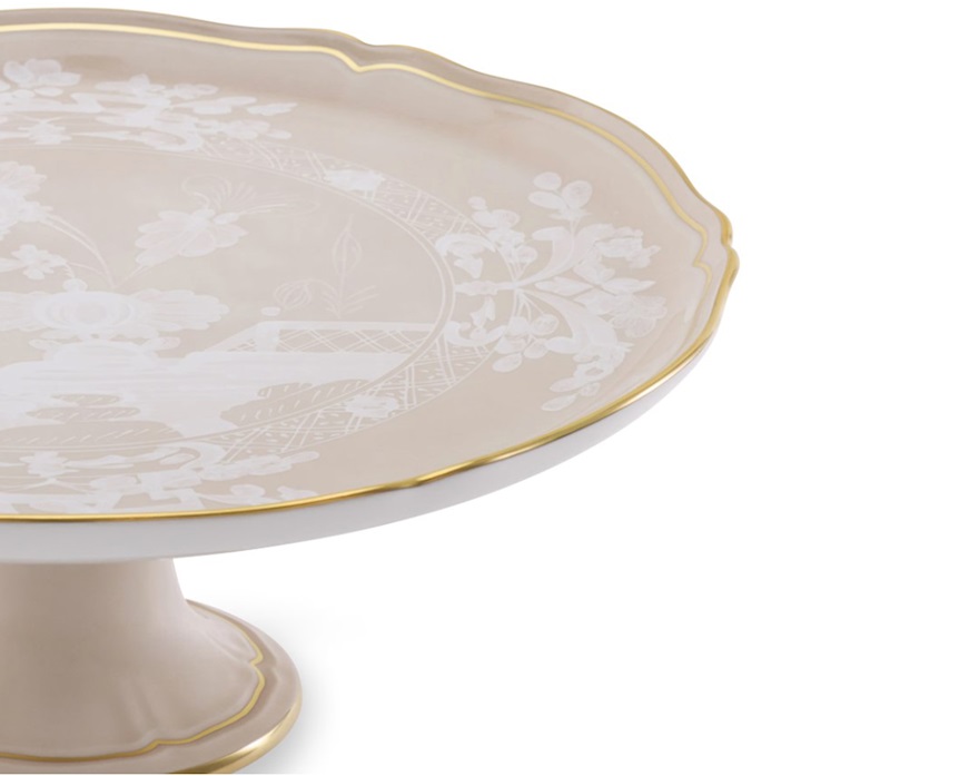 Tortiera Oriente Italiano Meringa porcellana Richard Ginori
