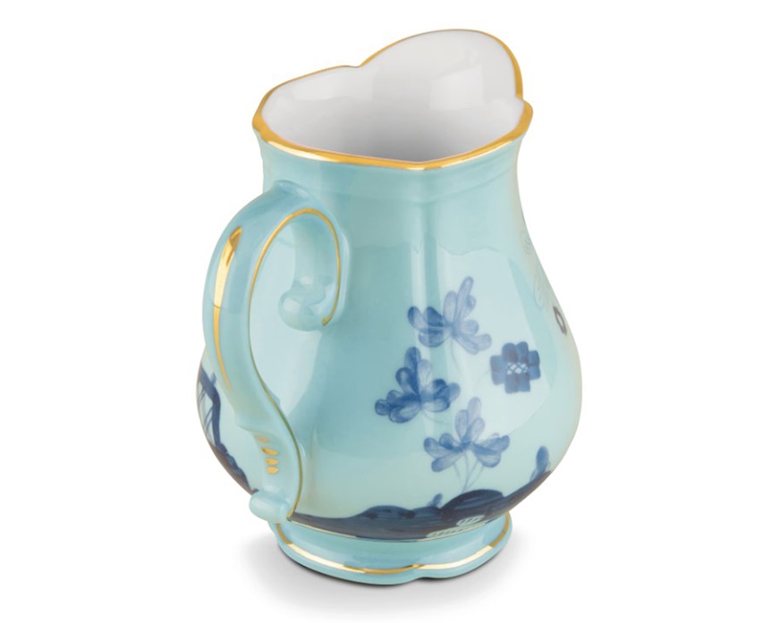 Lattiera Oriente Italiano Iris porcellana Richard Ginori