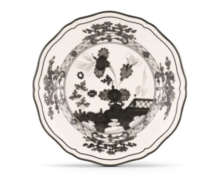 Bread plate Oriente Italiano Albus porcelain Richard Ginori