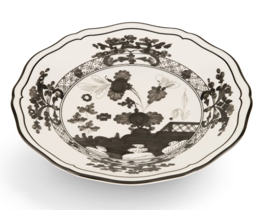 Bread plate Oriente Italiano Albus porcelain Richard Ginori