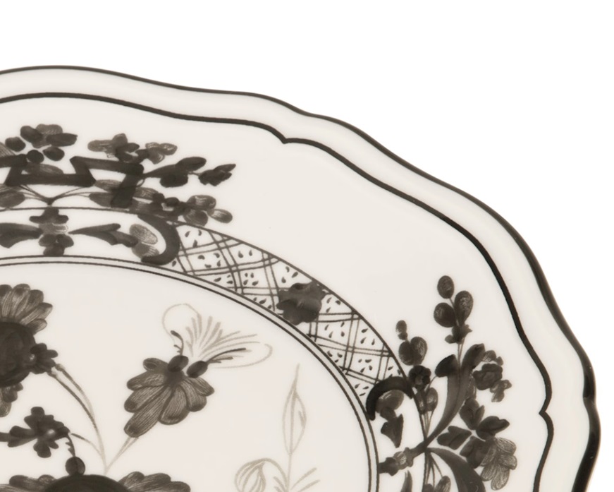 Bread plate Oriente Italiano Albus porcelain Richard Ginori
