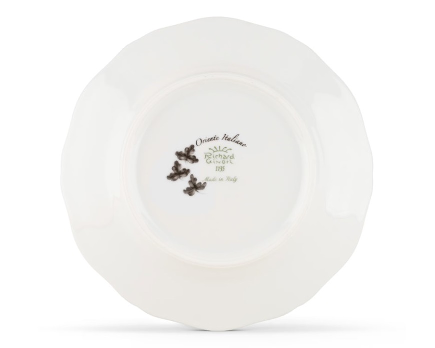 Bread plate Oriente Italiano Albus porcelain Richard Ginori