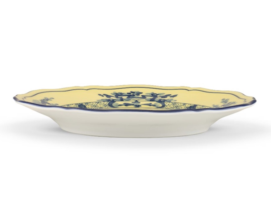 Piatto pane Oriente Italiano Citrino porcellana Richard Ginori