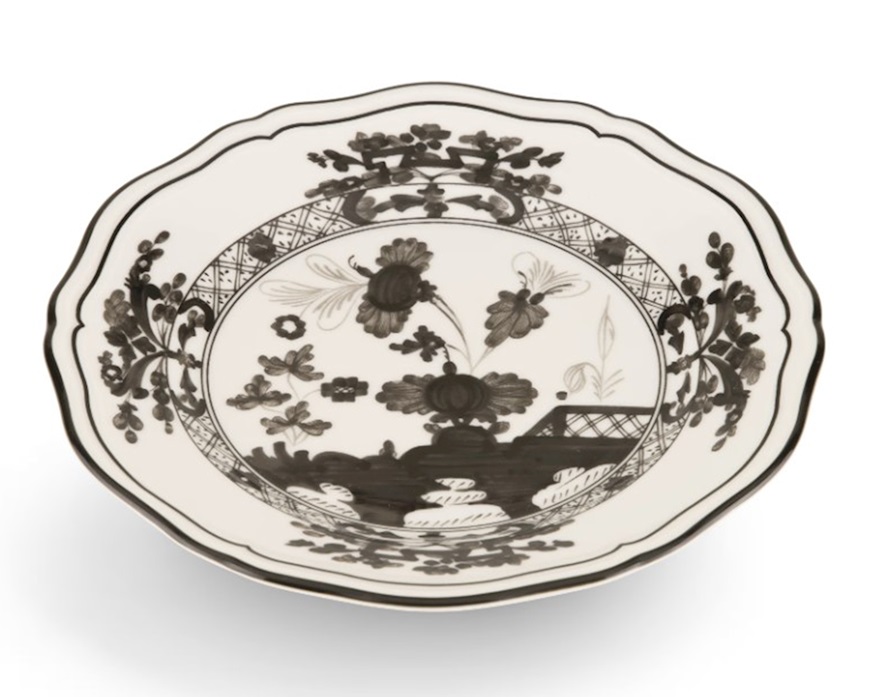 Bread plate Oriente Italiano Azalea porcelain Richard Ginori