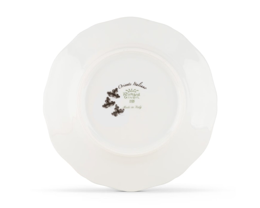 Bread plate Oriente Italiano Azalea porcelain Richard Ginori