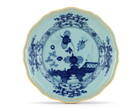 Piatto pane Oriente Italiano Iris porcellana Richard Ginori