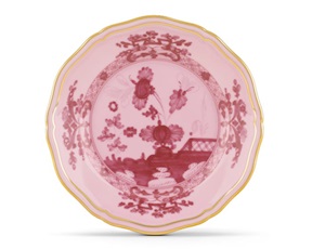 Piatto pane Oriente Italiano Porpora porcellana Richard Ginori