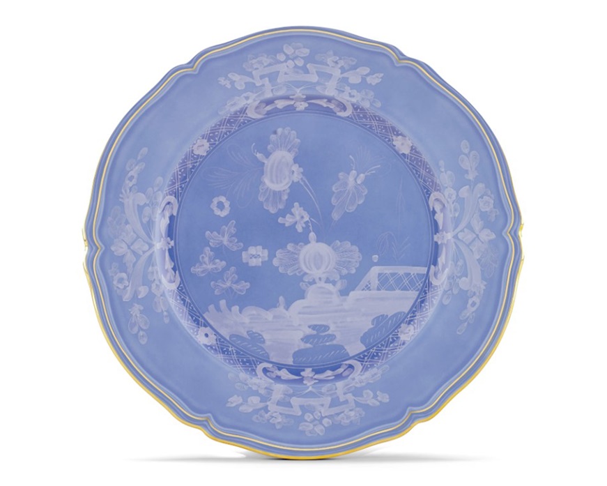 Segnaposto Oriente Italiano Pervinca porcellana Richard Ginori