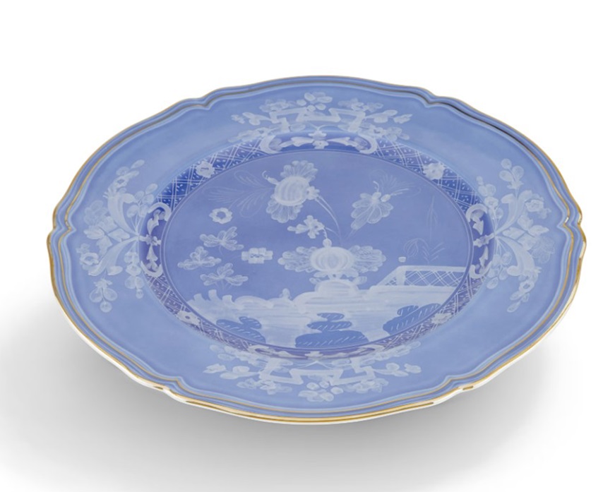 Segnaposto Oriente Italiano Pervinca porcellana Richard Ginori