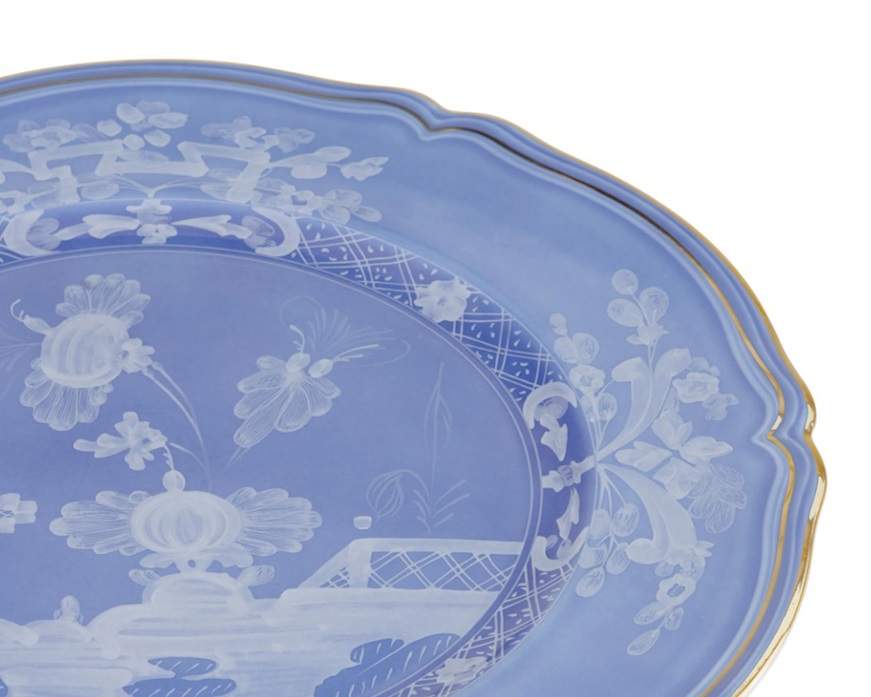 Segnaposto Oriente Italiano Pervinca porcellana Richard Ginori