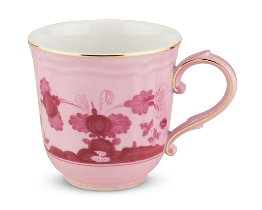 Mug Oriente Italiano Porpora porcelain Richard Ginori