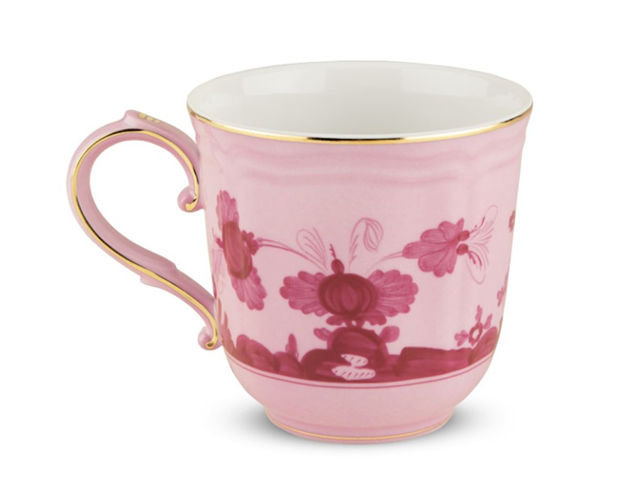 Mug Oriente Italiano Porpora porcelain Richard Ginori