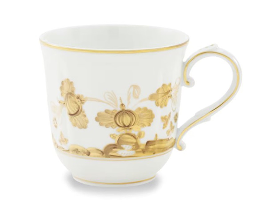 Mug Oriente Italiano Aurum porcelain Richard Ginori