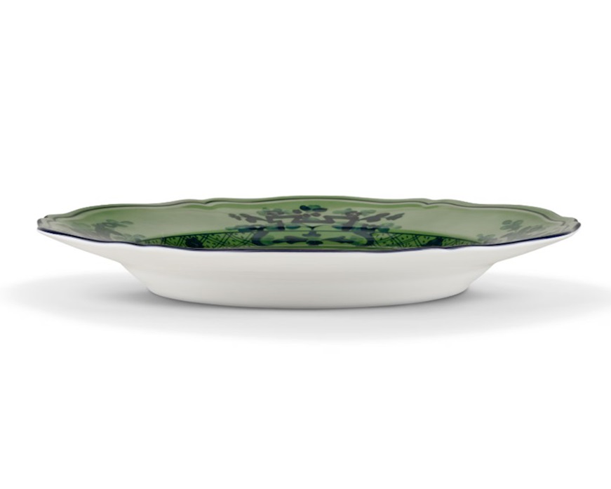 Round tray Oriente Italiano Malachi porcelain Richard Ginori