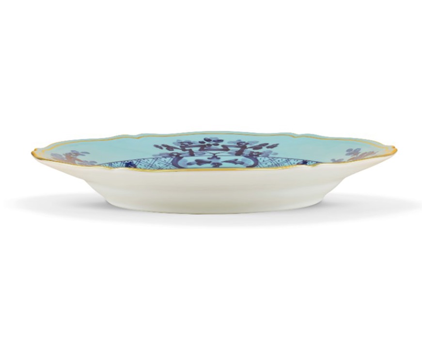 Round tray Oriente Italiano Iris porcelain Richard Ginori