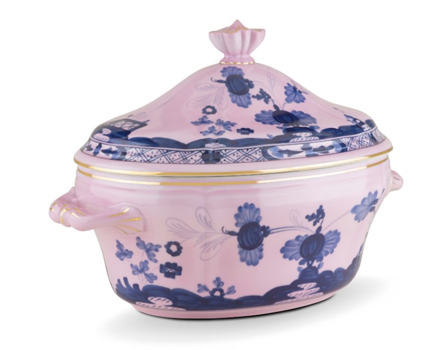 Soup Bowl Oriente Italiano Azalea porcelain Richard Ginori