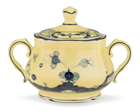 Zuccheriera Oriente Italiano Citrino porcellana Richard Ginori