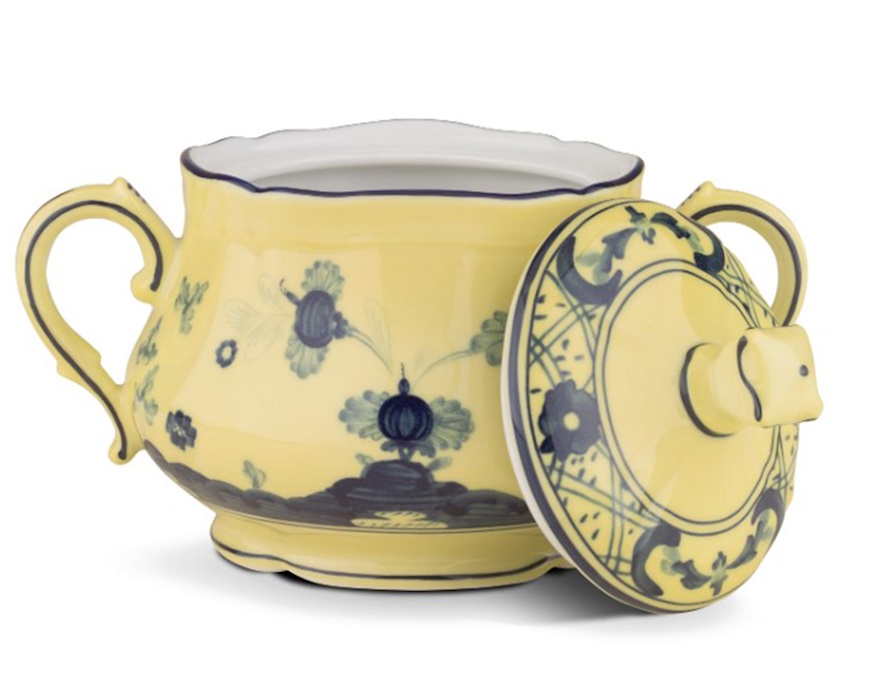 Zuccheriera Oriente Italiano Citrino porcellana Richard Ginori