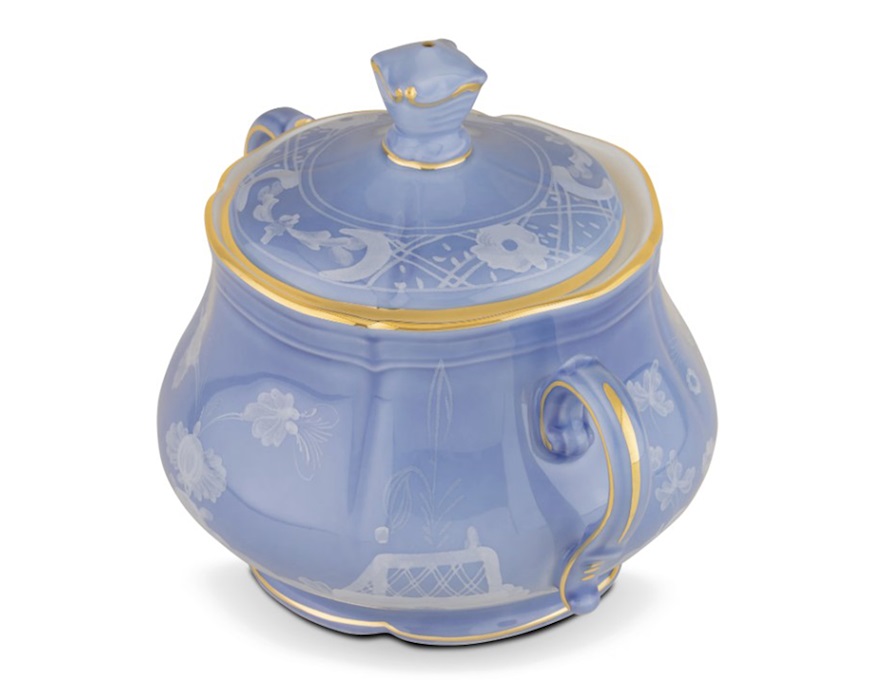 Zuccheriera Oriente Italiano Pervinca porcellana Richard Ginori