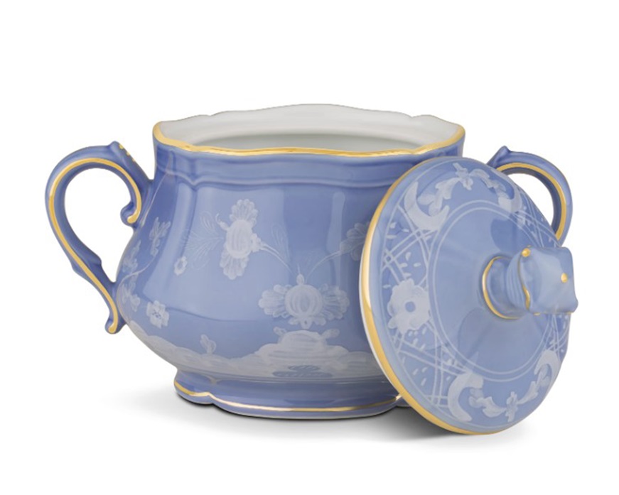 Zuccheriera Oriente Italiano Pervinca porcellana Richard Ginori